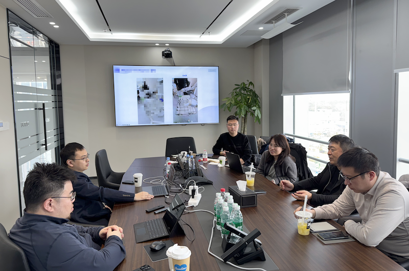 中安科總裁查磊赴優理奇參觀交流